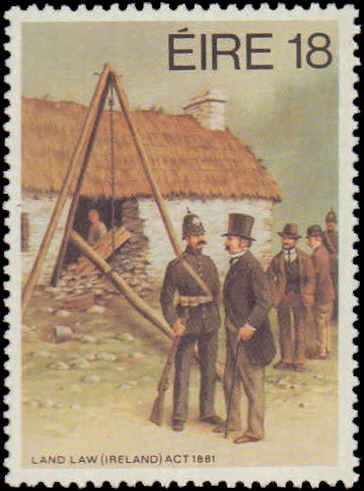 Britain and Ireland | 1981 Irish Land Law Act Postage Stamp Mint Never Hinged Multicolor Britain & Ireland Britain & Ireland