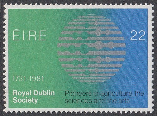 Britain and Ireland | 1981 Royal Dublin Society Ireland Postage Stamp Mint Never Hinged Multicolor Britain & Ireland Britain & Ireland