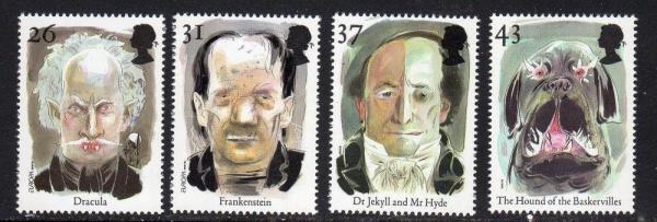 Britain and Ireland | 1997 Tales And Legends Collectible Set of 4 Great Britain Postage Stamps Mint Never Hinged Multicolor Britain & Ireland Britain & Ireland