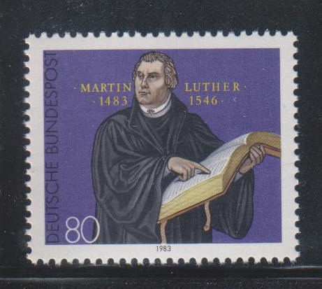 Europe | Martin Luther Germany Postage Stamp Multicolor Europe Europe