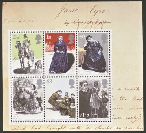Britain and Ireland | 2005 Charlotte Bronte Jane Eyre Great Britain Souvenir Sheet of Six Postage Stamps Mint Never Hinged Multicolor Britain & Ireland Britain & Ireland