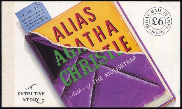 Britain and Ireland | Alias Agatha Christie Prestige Booklet of Great Britain Postage Stamps Issued 1991 Multicolor Britain & Ireland Britain & Ireland